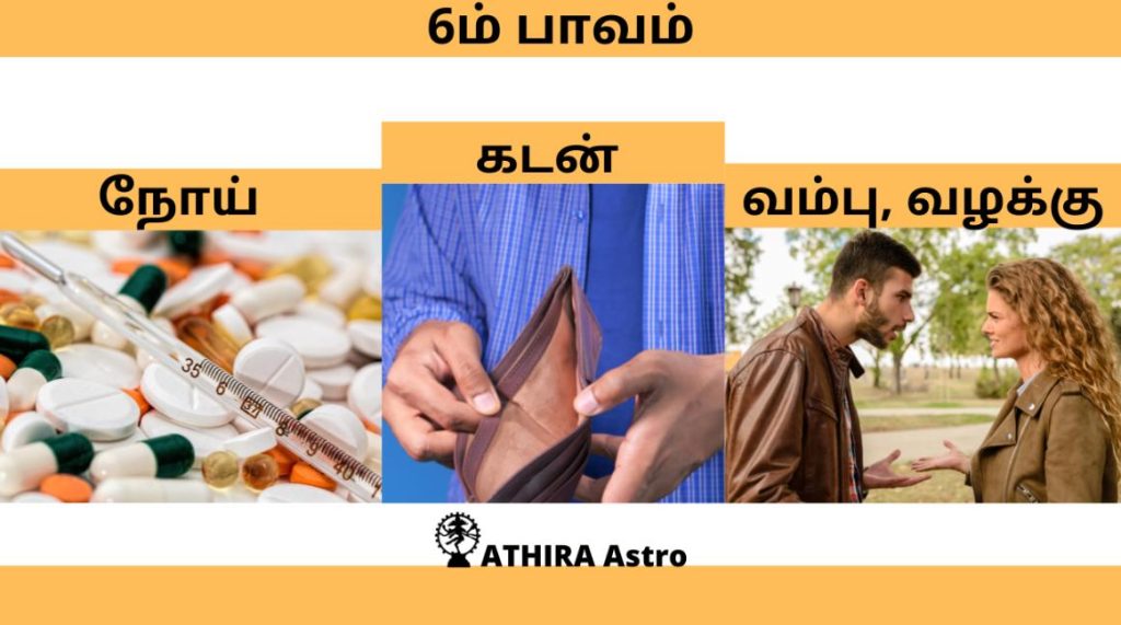 6ம் பாவம்-6th house-Debt-Disease-Stumbit Jothidam-Tamil Astrology