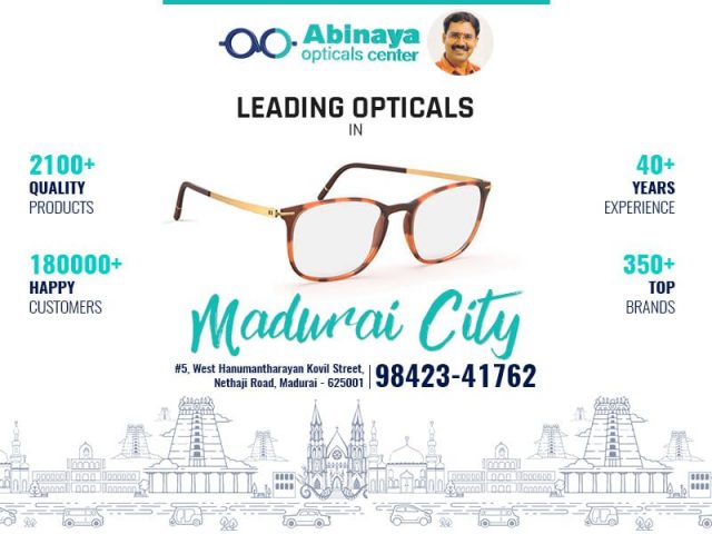 Abinaya Opticals Center-Madurai-Stumbit-Advertisements