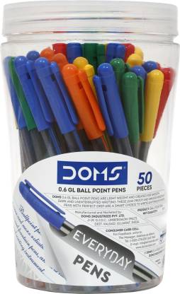 DOMS Everyday Direct Fluid Ball Pen - Pack of 50 - Stumbit Edcuation
