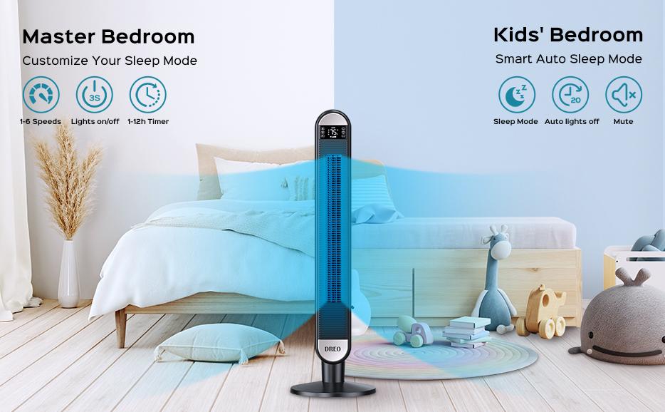 Dreo Tower Fan with Remote - Stumbit Deal of the Day