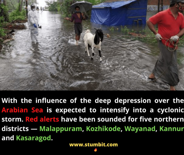 IMD issues red alert for nine districts in Kerala-Stumbit News