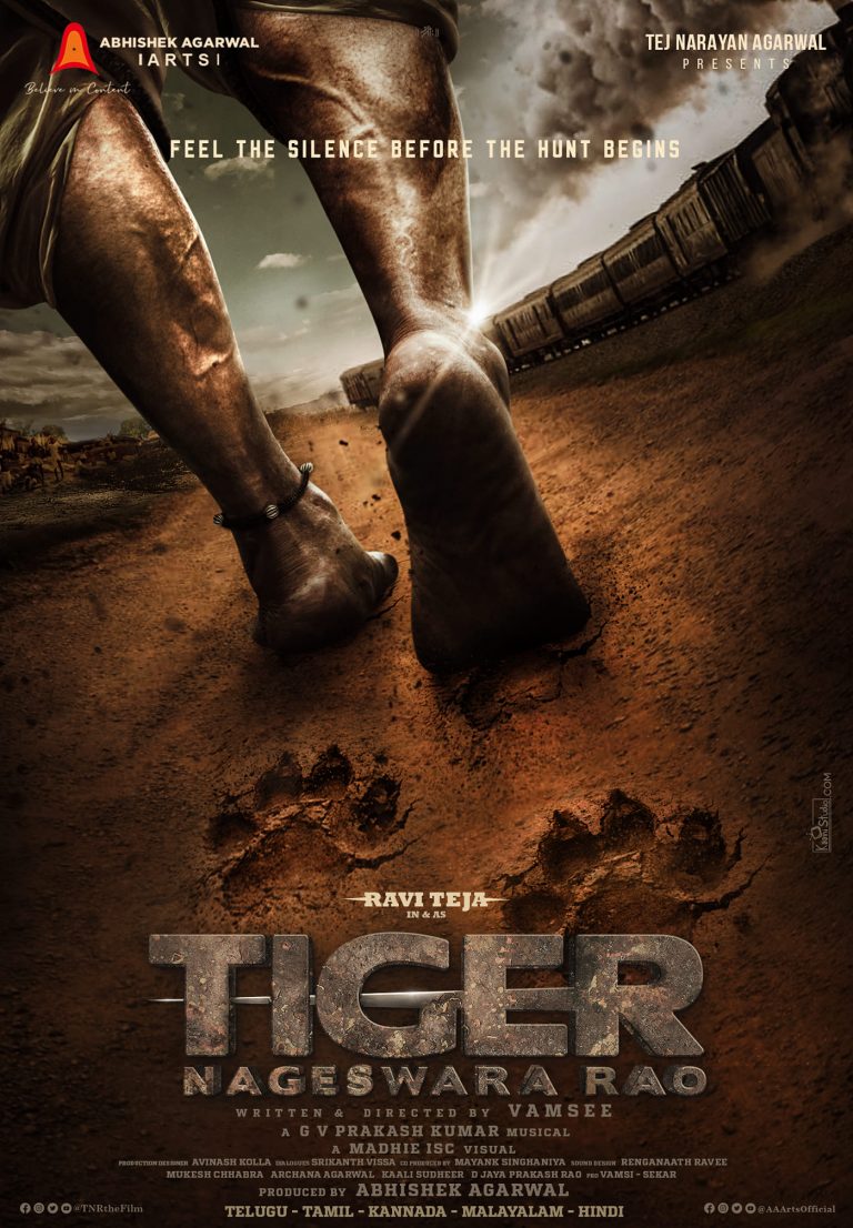 Tiger Nageswar Rao - Ravi Teja - Vamsee - Stumbit Movie Posters