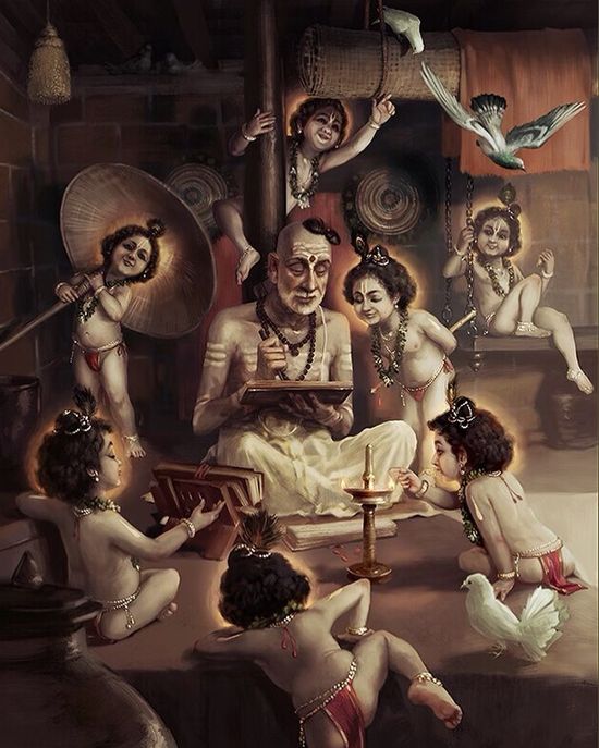 பக்த பூந்தானம் - Baktha Poonthanam - Baktha Vijayam - Stumbit Krishna Stories